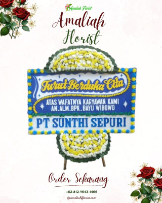 Papan Bunga Duka di Cibodasari