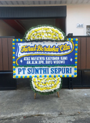 Papan Bunga Duka di Cibodasari